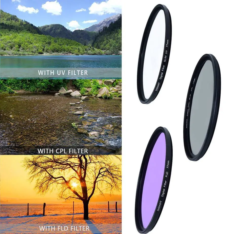 Lens Filter Chart