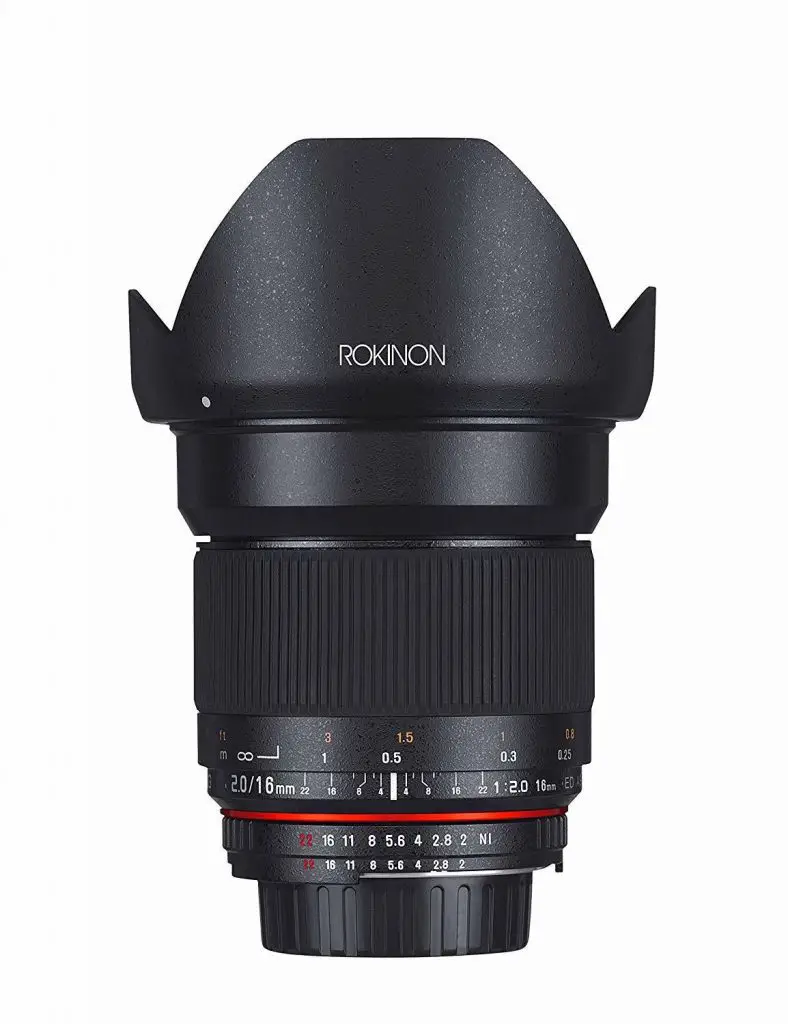 Rokinon lens for travel