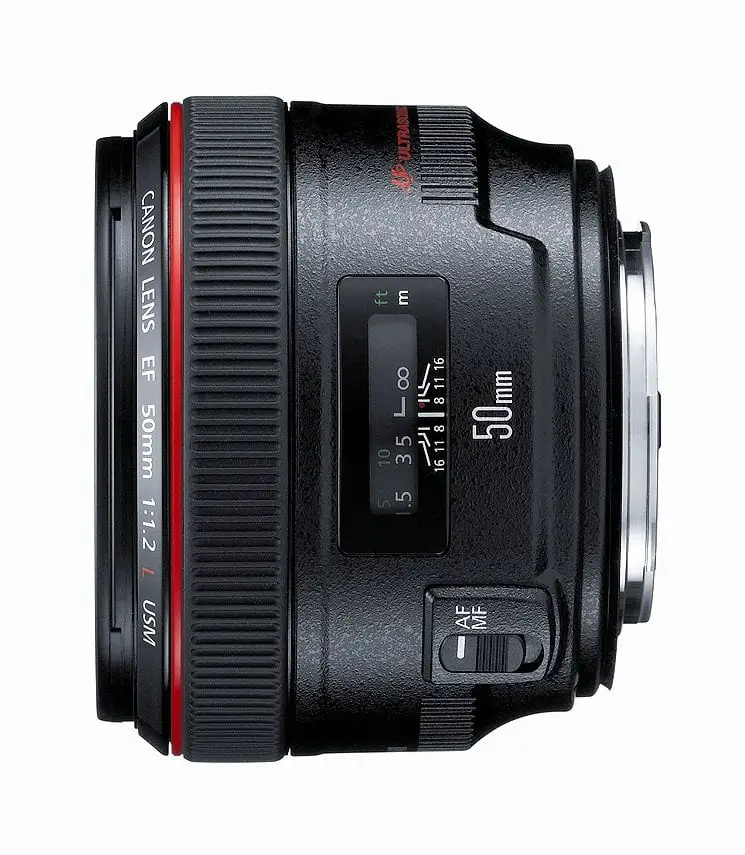 black Canon EF Lens