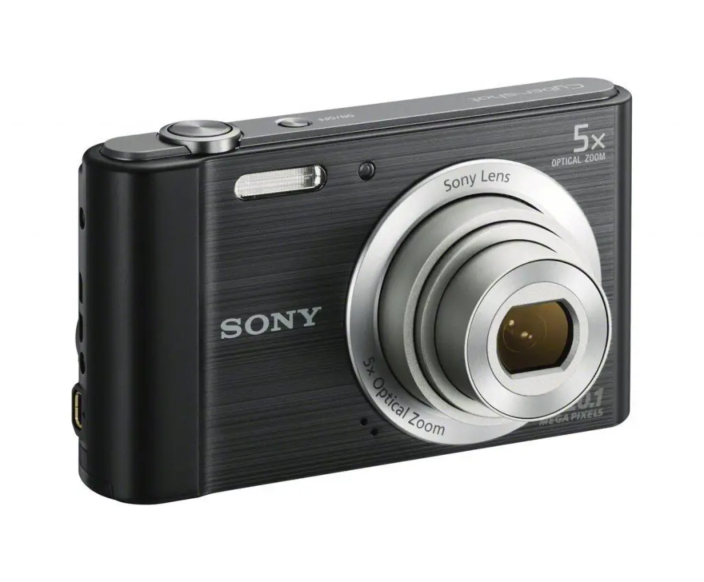 A photo showing a Sony digital camera