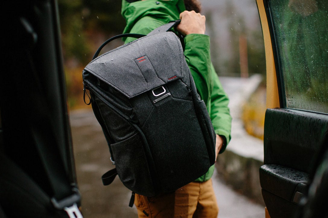 Camera bagpack