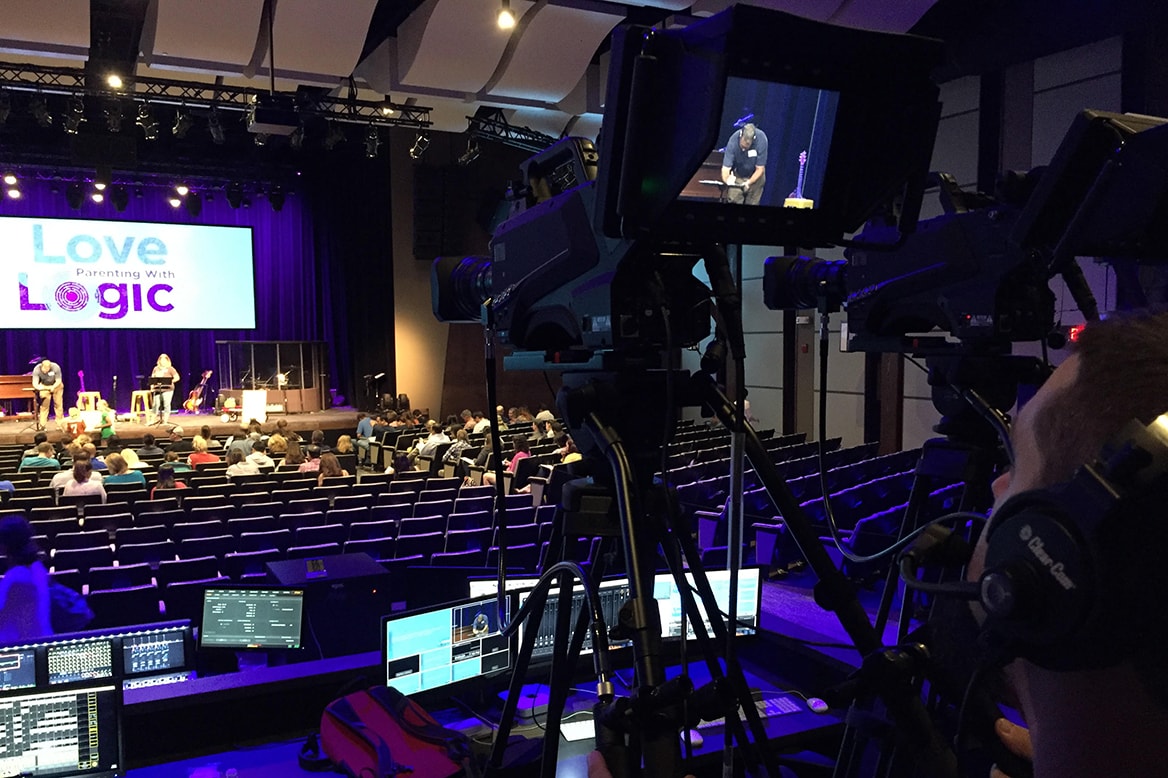 studio camera house of worship