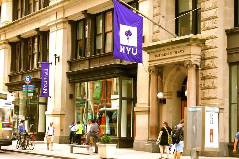 image of a university building in new york