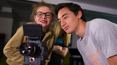 Oregon students filming