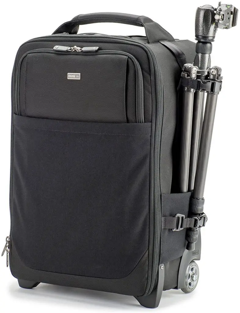 Think tank airport v3.0 trolley bag with tri pod.