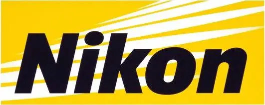 A Nikon banner
