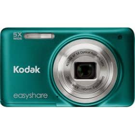 bluegreen Kodak Easyshare M532 camera with white background