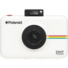 white Polaroid Snap Touch with white background