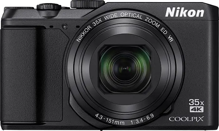 black  nikon coolpix a900 camera