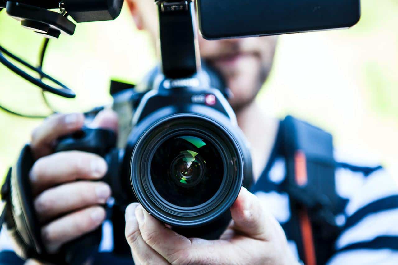 canon powershot a1400 with lens for videography