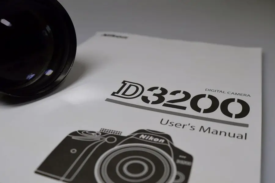 Nikon D3200 user's manual