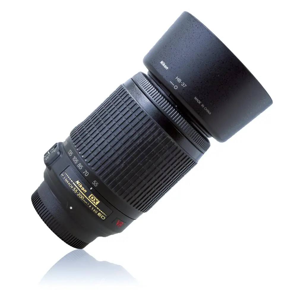Nikon 55-200mm lens