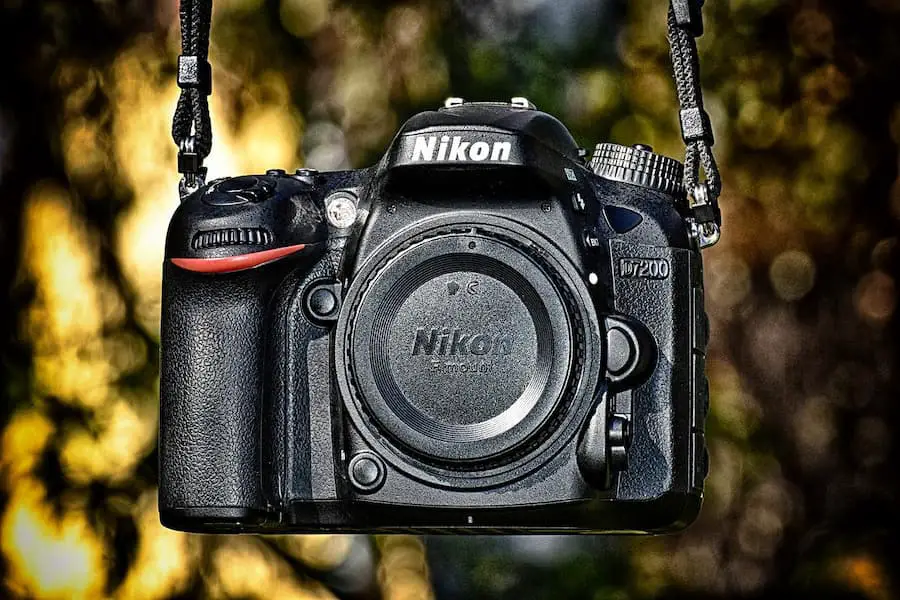 A close-up image of Nikon D7200