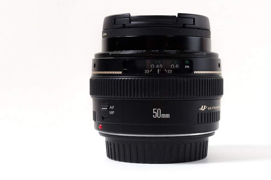 A 50mm lens