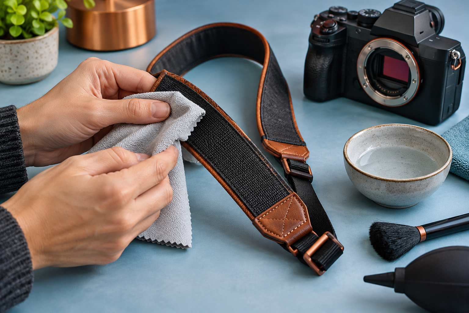How to Clean a Camera Strap Without Damaging Hardware