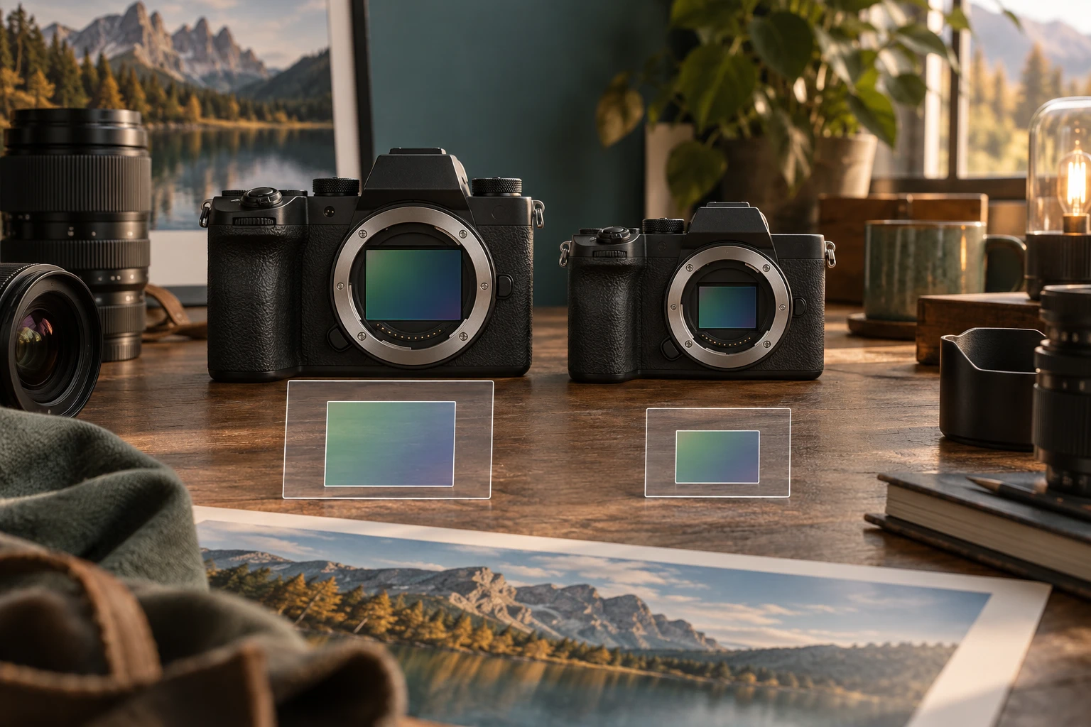 Full-Frame vs. Crop-Sensor Cameras: What Really Changes? editorial image